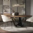 Skorpio Round Wood Table - Cattelan Italia