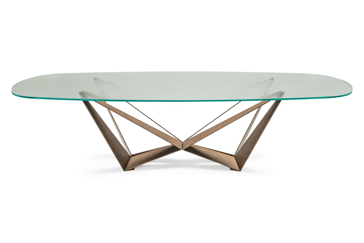 SKORPIO GLASS TABLE