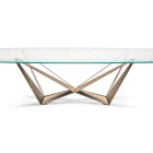 SKORPIO GLASS TABLE