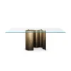 PAPELITO GLASS TABLE