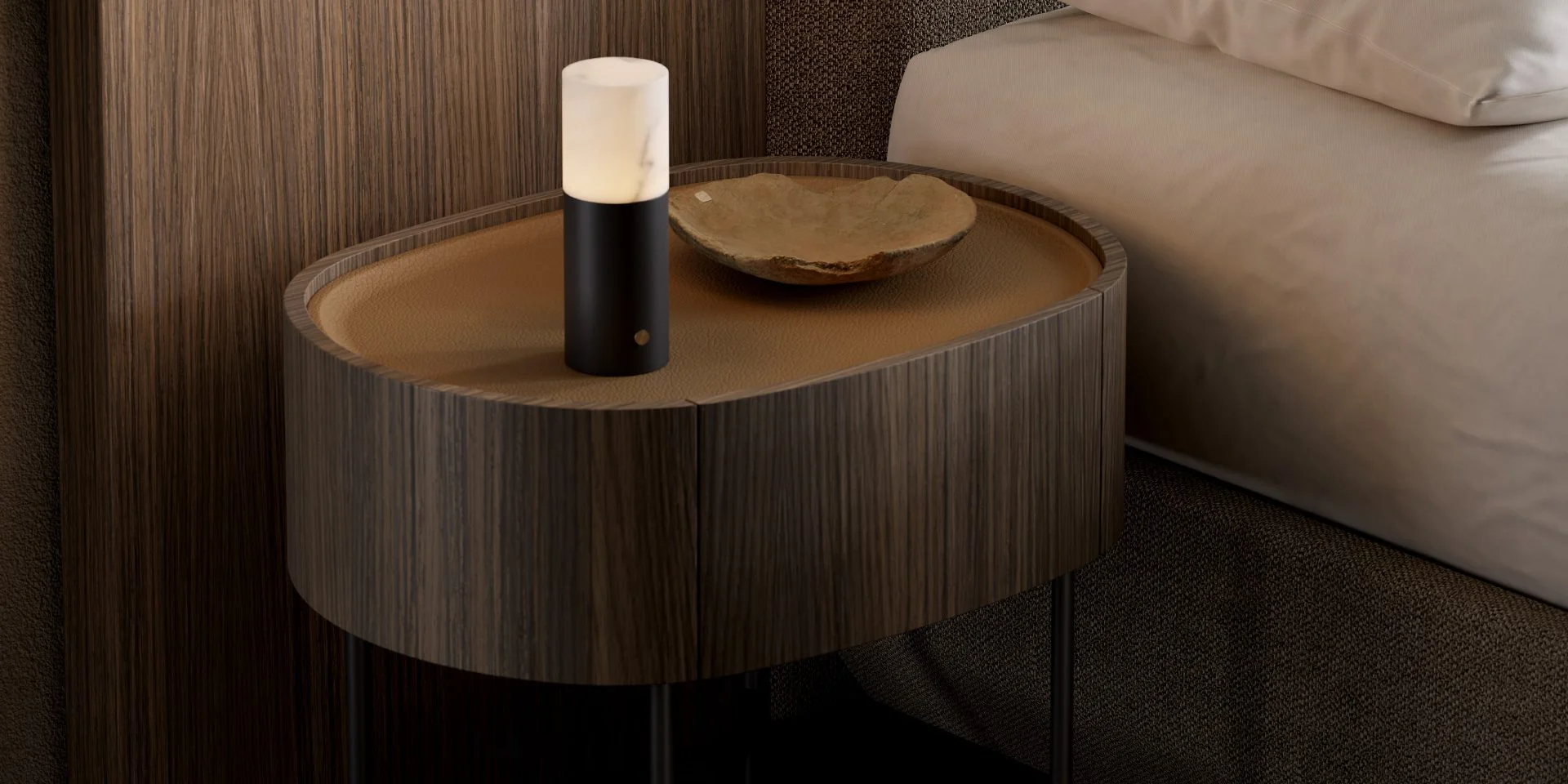Adeline Bedside Table - Domkapa