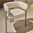 Bay Metal Armchair - Nature Design