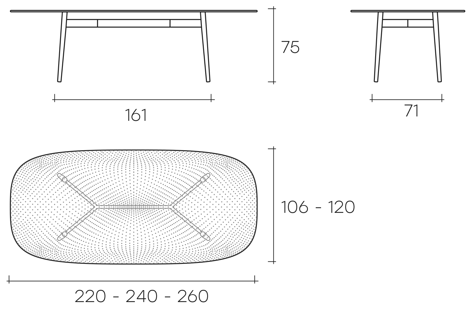 Coral Beach Table - Fiam Italia