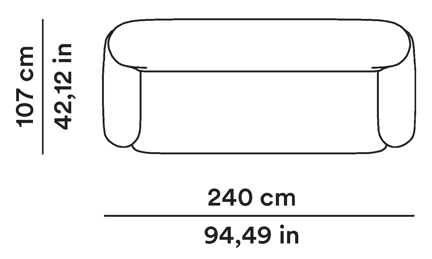 Sesann Sofa - Tacchini