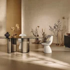 Tide Glass Table - Nature Design